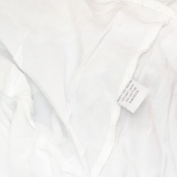 NWT Raviya Womens Plus Size Crochet Flounce-Hem Cover Up 76613X White / Blue 2X - Picture 8 of 8